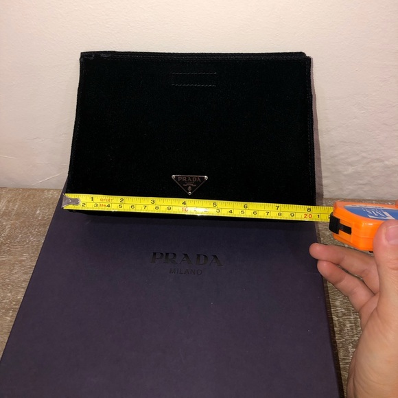 Prada Velvet Clutch - Picture 9 of 12
